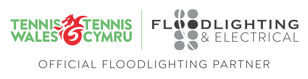 tennis wales and floodlighting logo