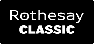 Rothesay Classic logo in white and black