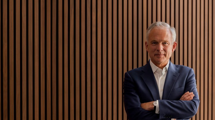 An image of LTA Chair William Jackson crossing his hands over his chest