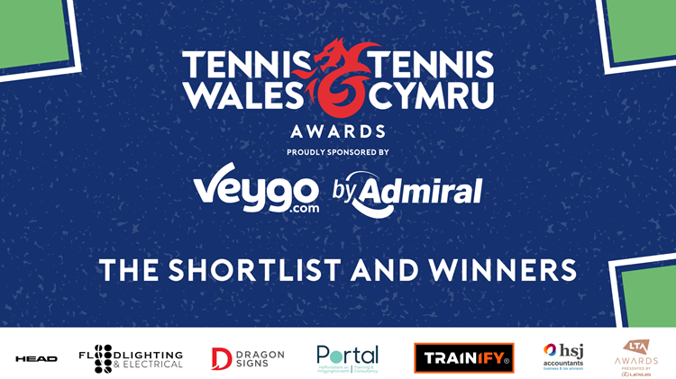 Shortlist Announced for the 2026 Tennis Wales Awards sponsored by Veygo by Admiral