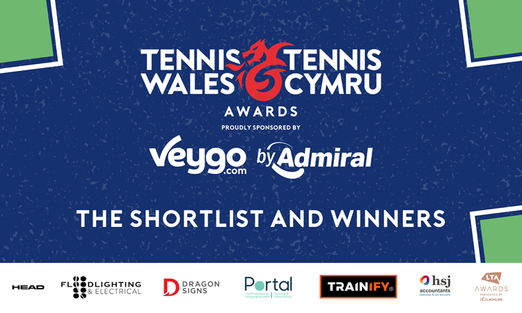 Shortlist Announced for the 2026 Tennis Wales Awards sponsored by Veygo by Admiral