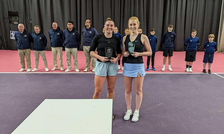 Amelia Rajecki collects her 2022 British Tour Masters title