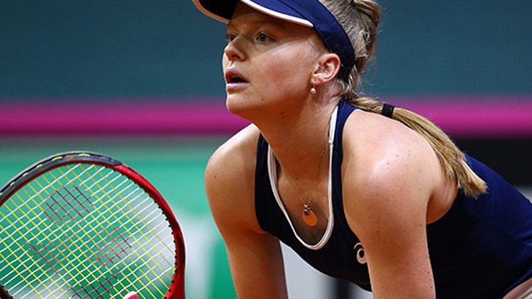 Elite tennis return gathers momentum with event for Britain’s top female players