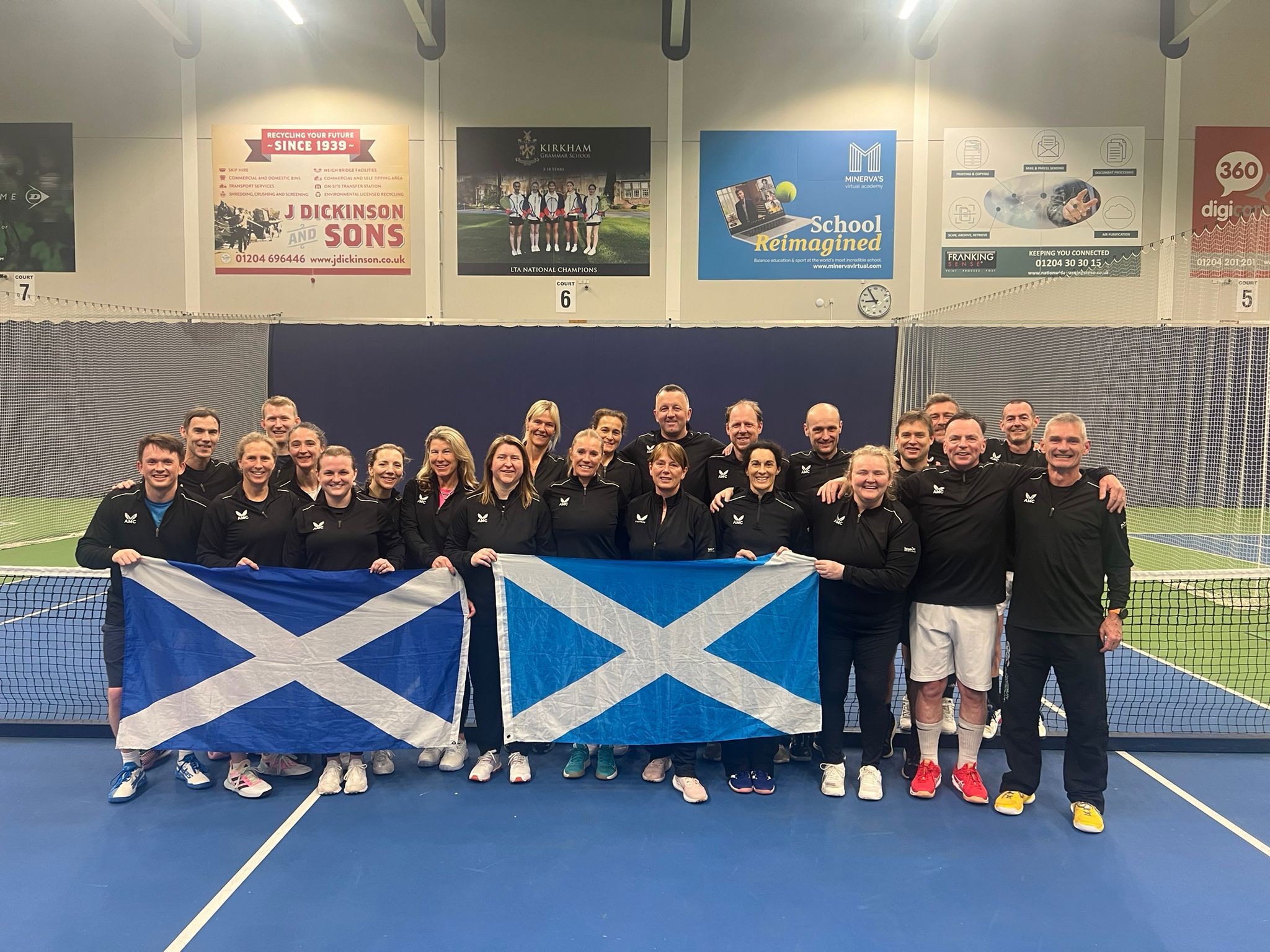 Scotland take silver at Home Nations, Murray makes Madrid semis, Collins reaches W35 final