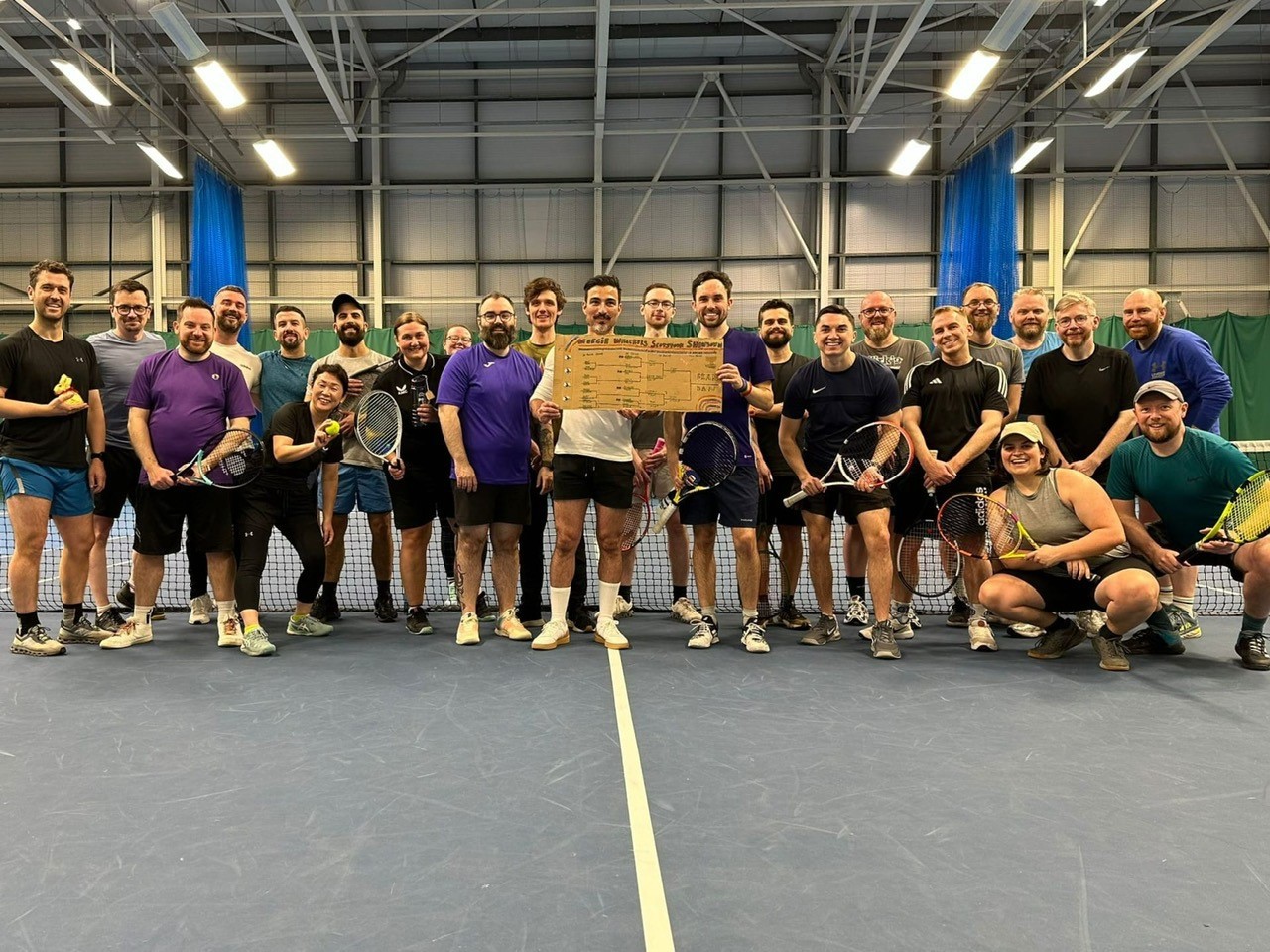 Weegie Whackers LGBTQ+ tennis club celebrate birthday after bumper first year