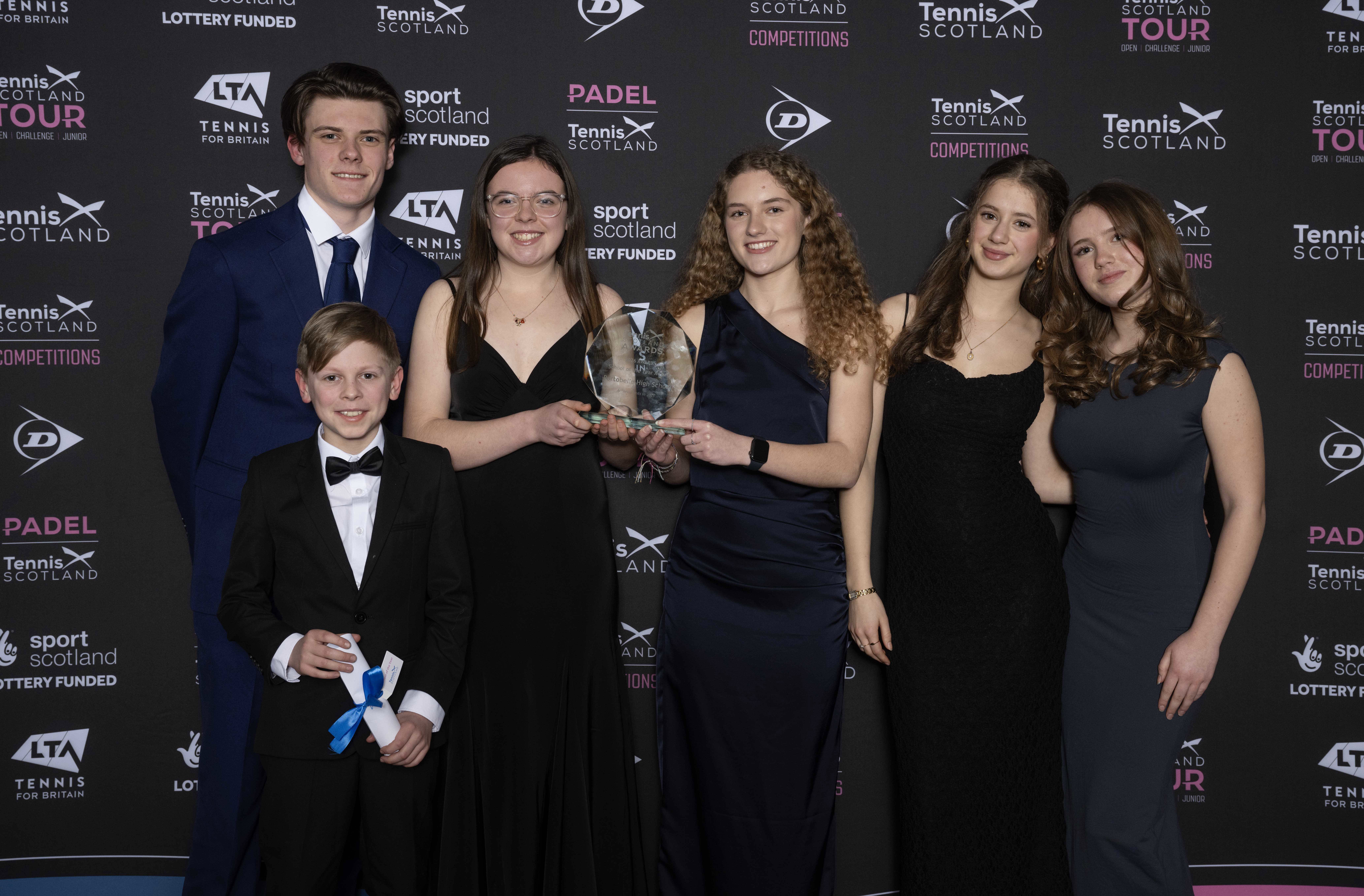 Behind the scenes at Tennis Scotland's School of the Year 2026 - Portobello High School