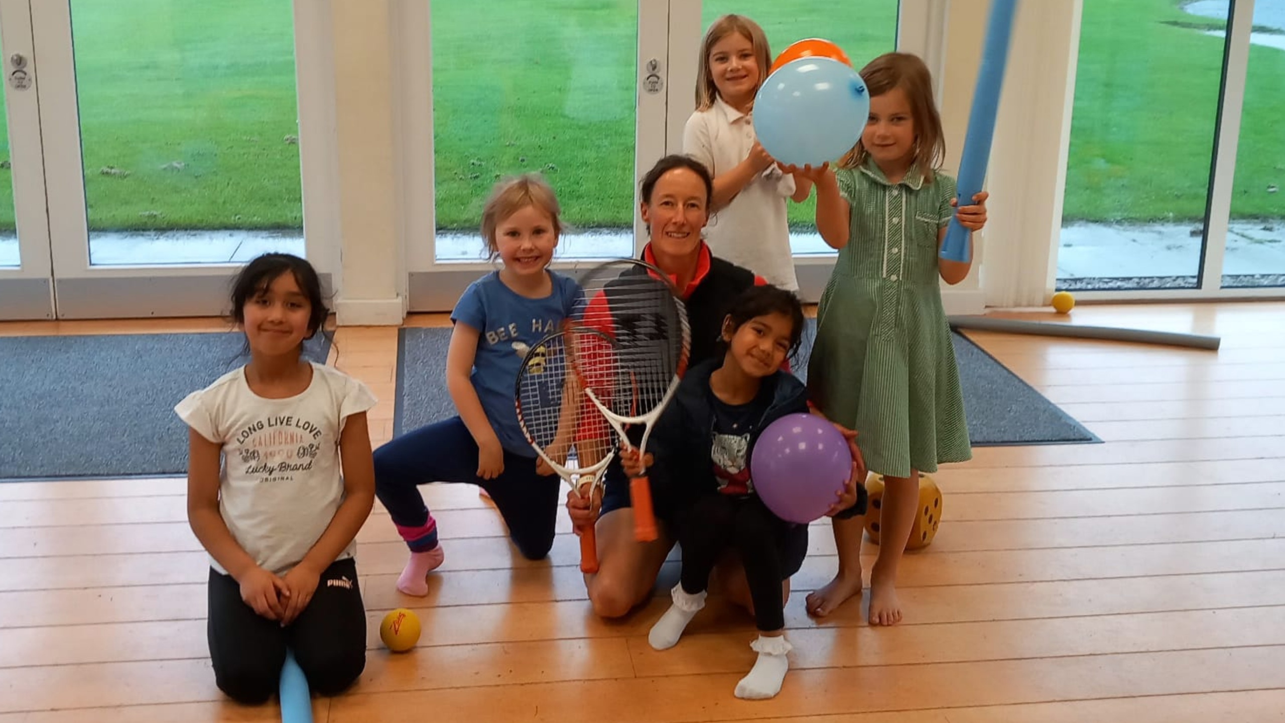 Scottish Women & Girls In Sport Week 2024: The ex-football referee who’s inspiring girls into tennis