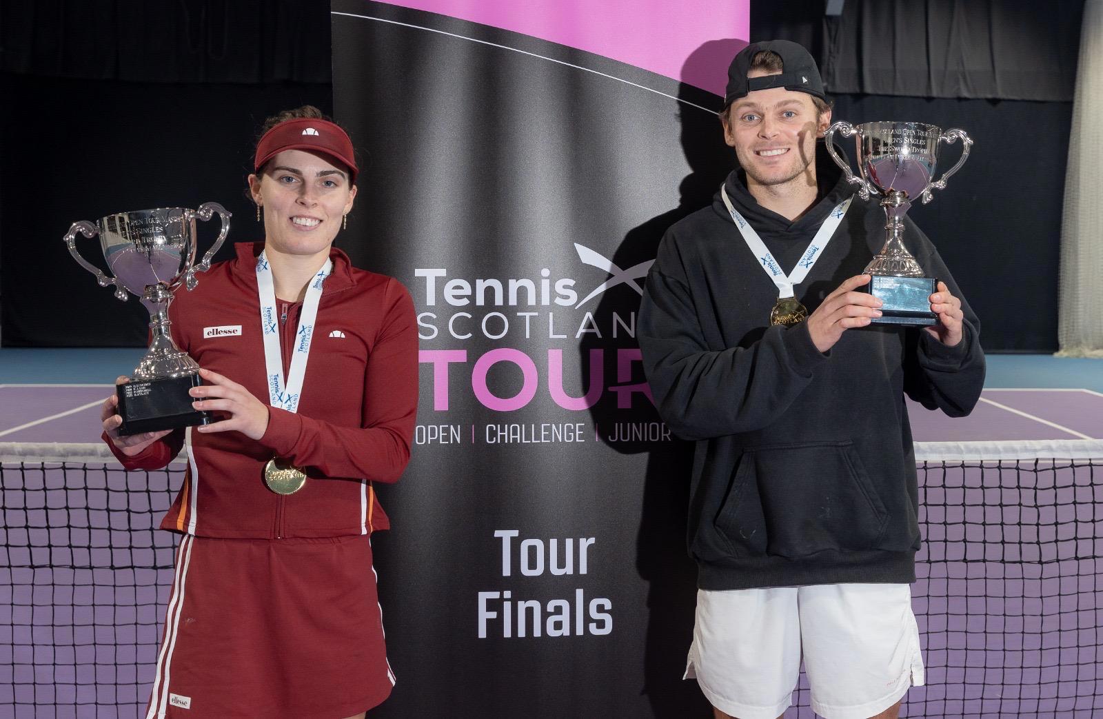Ewen Lumsden & Maia Lumsden complete brother-sister double at TS Open Tour Finals 2025