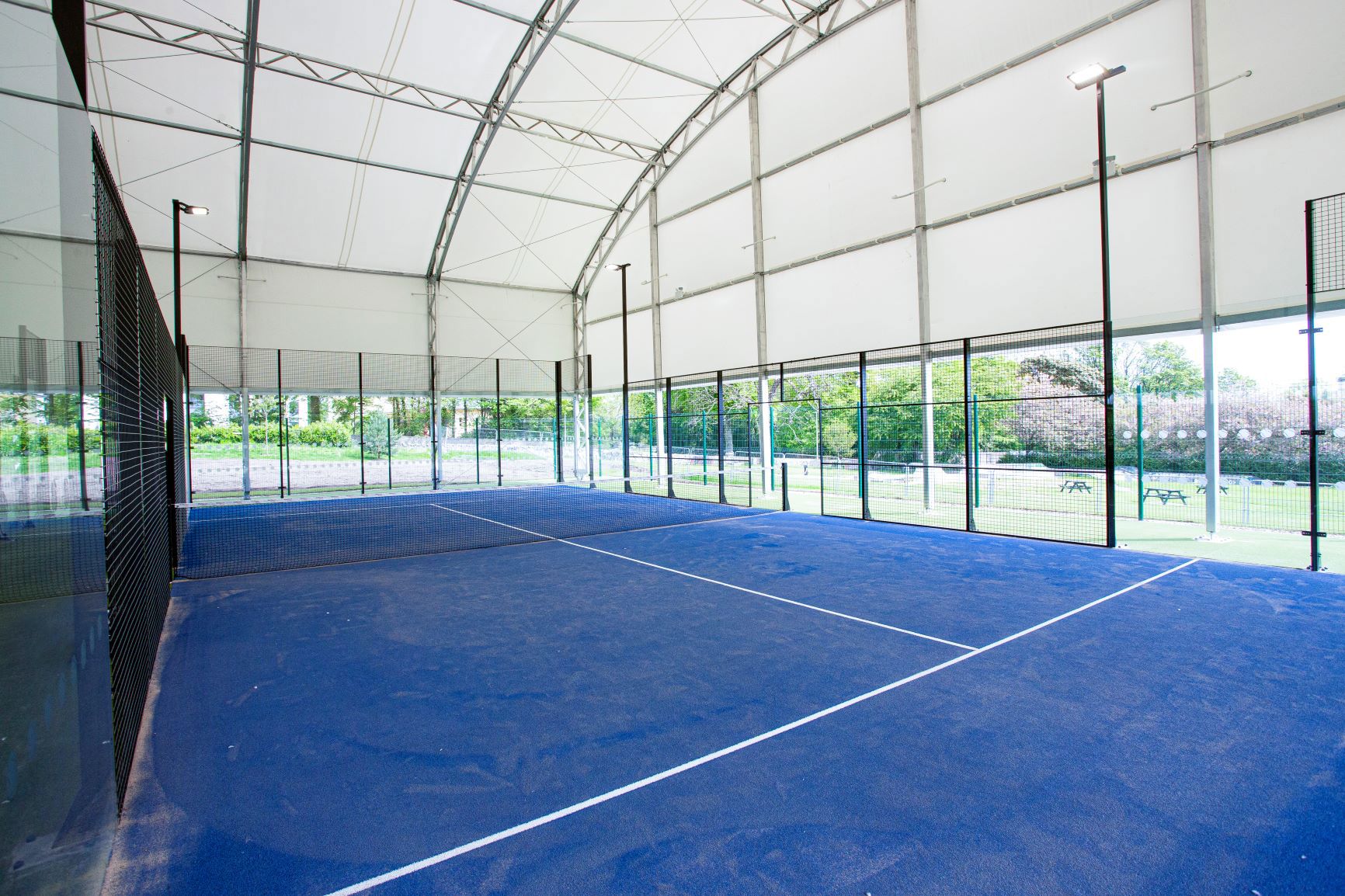Home comforts for Karen thanks to Aberdeen padel courts