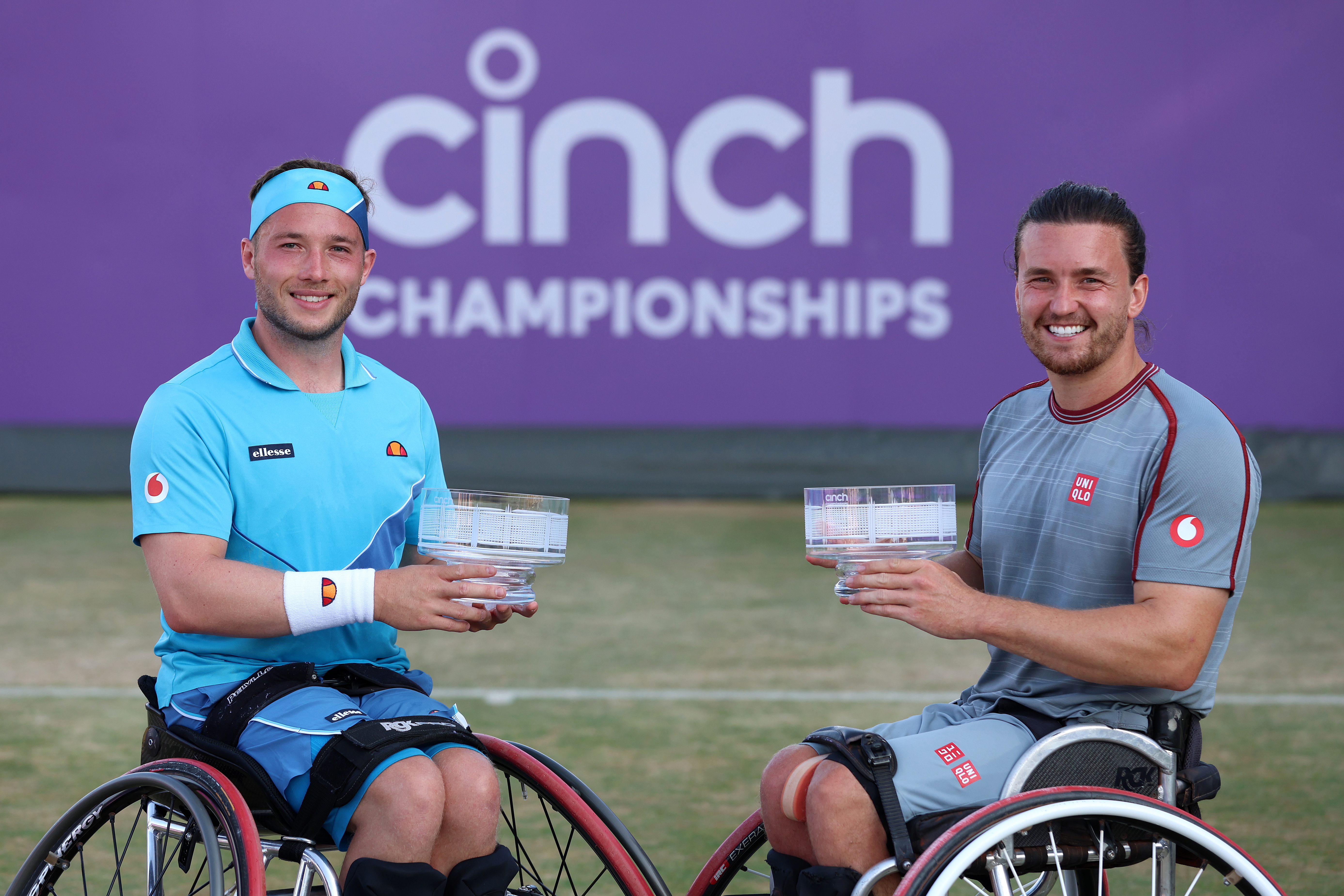 Reid continues doubles dominance, Brogan joins Wimbledon roster, Collins challenges best