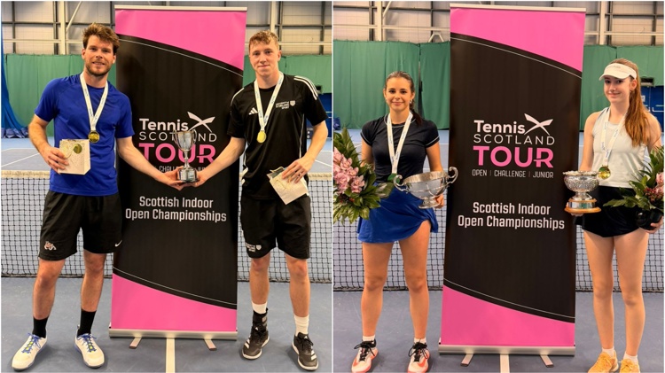 Drama and excitement at Scottish Indoor Open Doubles Championships, while Gordon Reid wins in Japan
