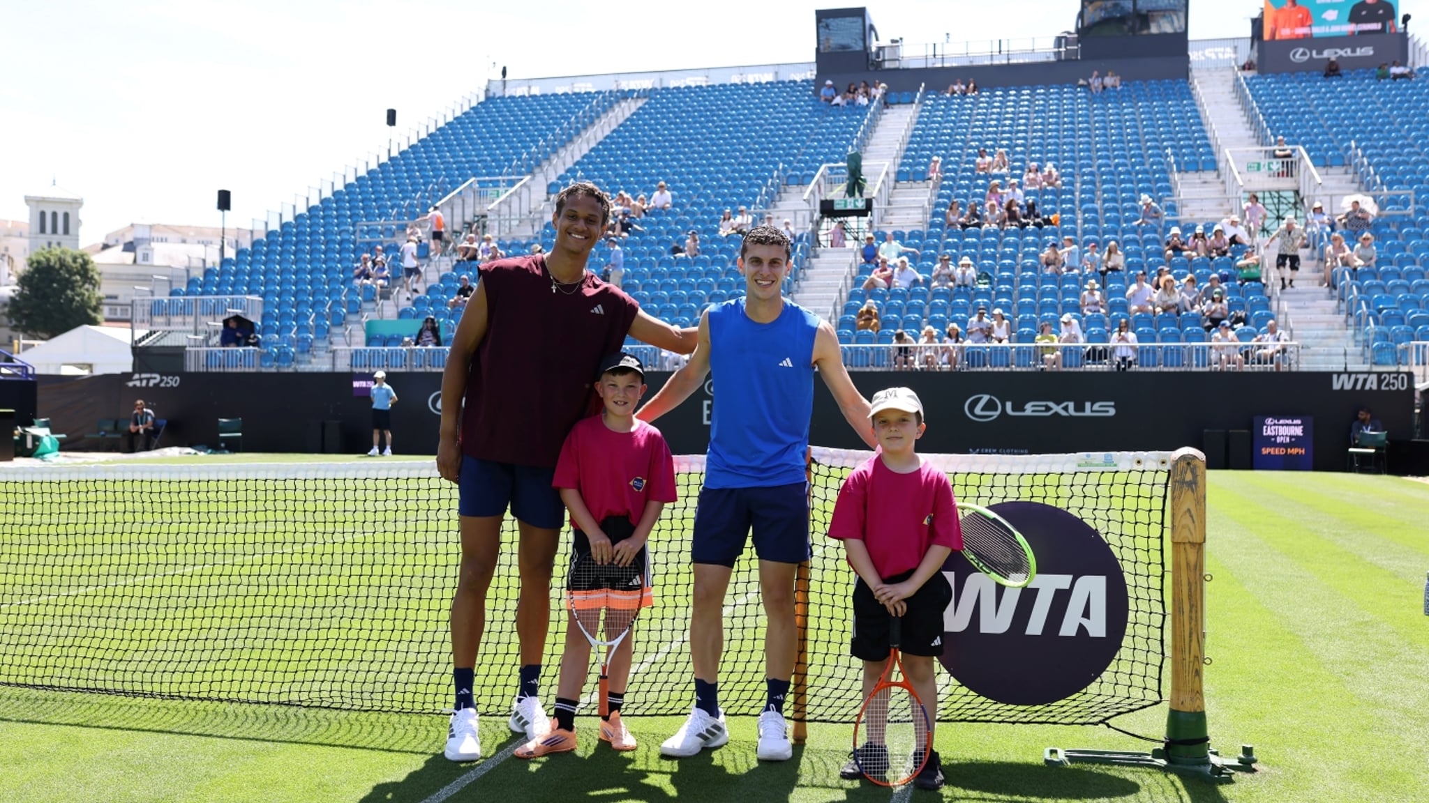 A courtside experience to remember at the Lexus Eastbourne Open