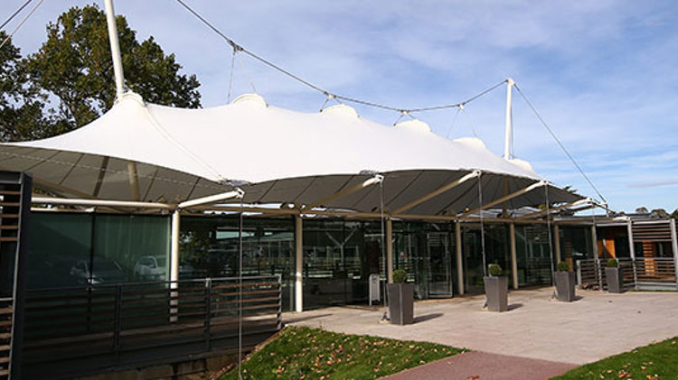 The front of the LTA centre