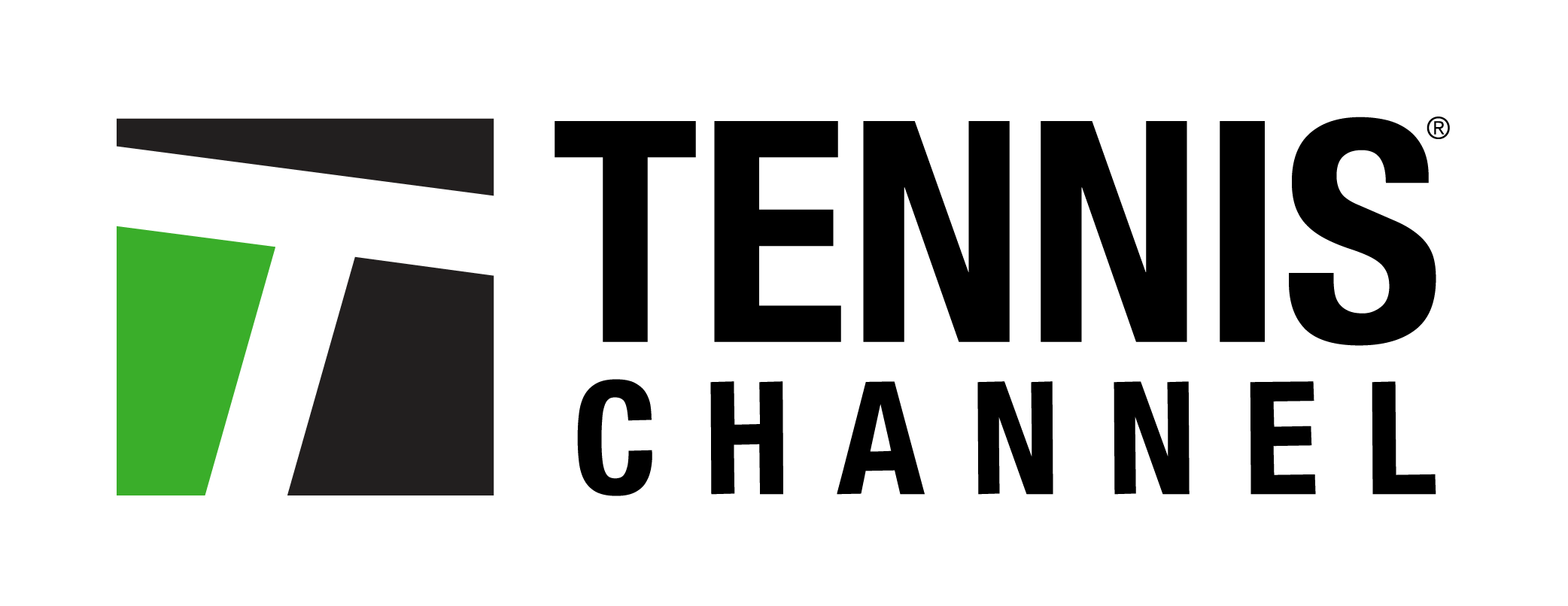 Tennis Channel logo in colour with a transparent background