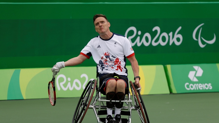 Jamie Burdekin at the Rio 2016 Paralympics