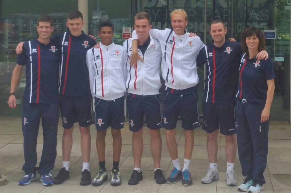 DeaflympicsGB tennis team at the 2017 Deaflympics