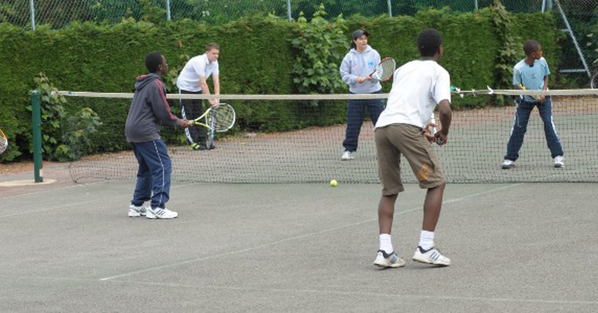 Sports charity serves up free tennis across Britain as part of national ...