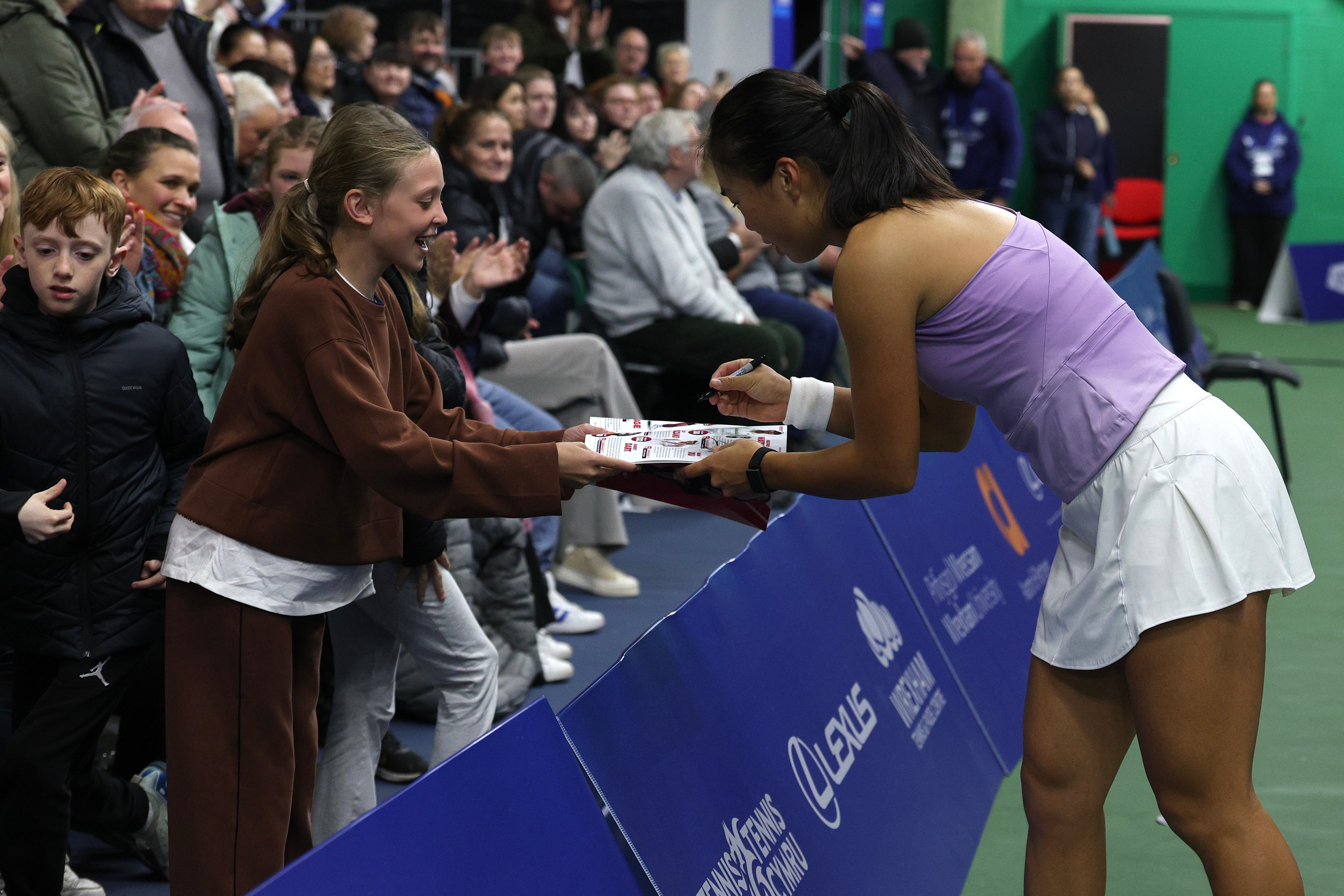 Tickets now on sale for October’s Lexus Wrexham Open as world class tennis returns to North Wales