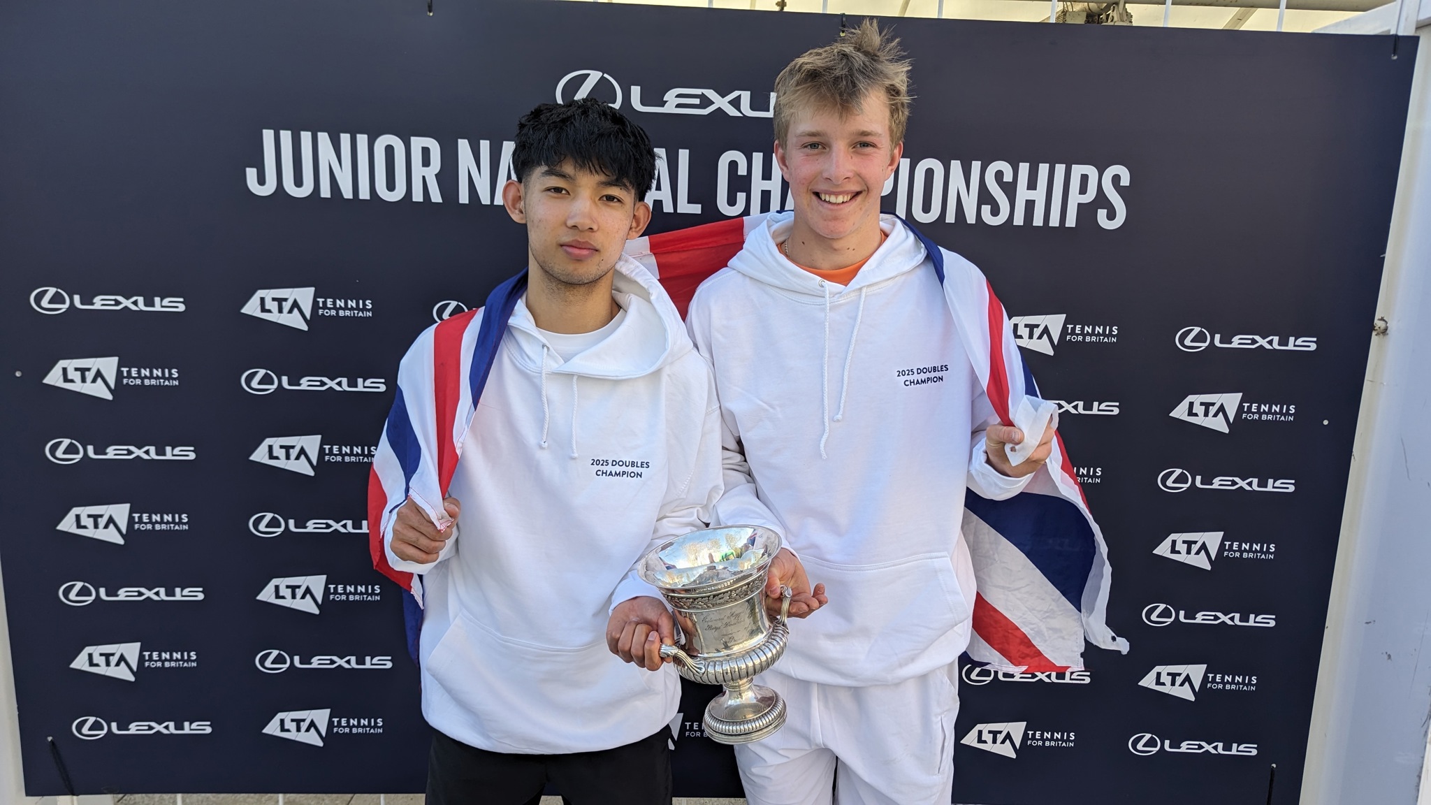 Felix Bockelmann-Evans Crowned Doubles British Champion at Lexus Junior Nationals