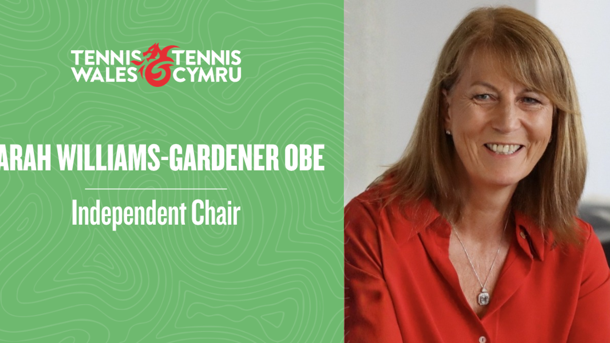 Tennis Wales Appoints Sarah Williams-Gardener OBE as Independent Chair