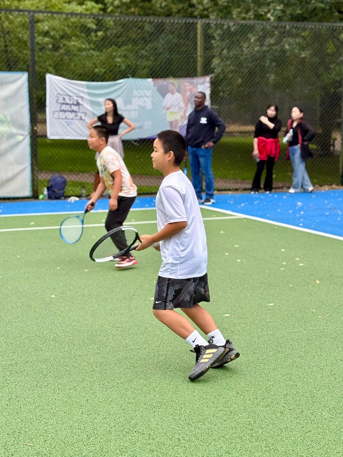 Barclays Free Parks Tennis Shines in Cardiff