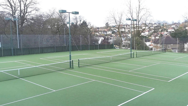 Stow park tennis courts