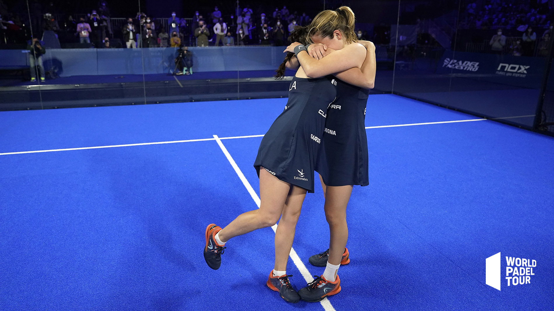 Madrid Open winners Ariana Sánchez and Paula Josemaría Martin