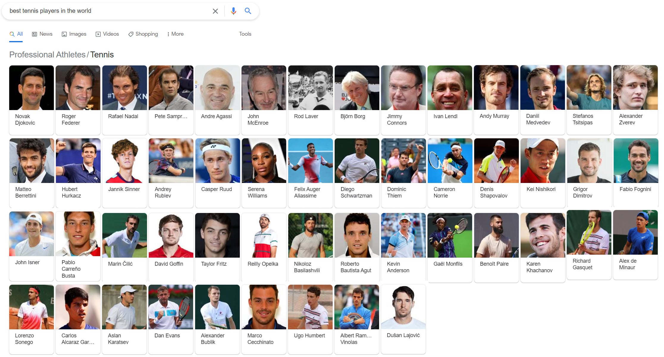 LTA leads call for removal of search bias as part of drive for increased visibility of women’s sport
