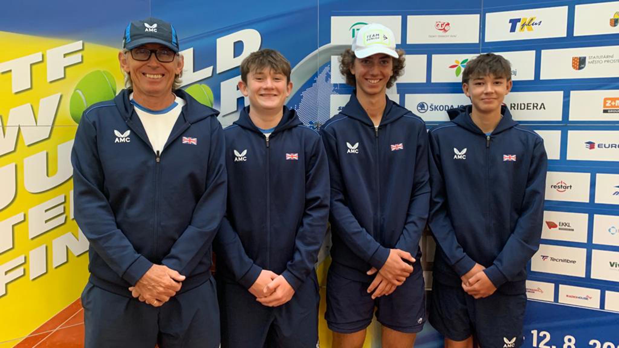 Great Britain’s junior teams battle hard at ITF World Junior Tennis Finals in Czech Republic
