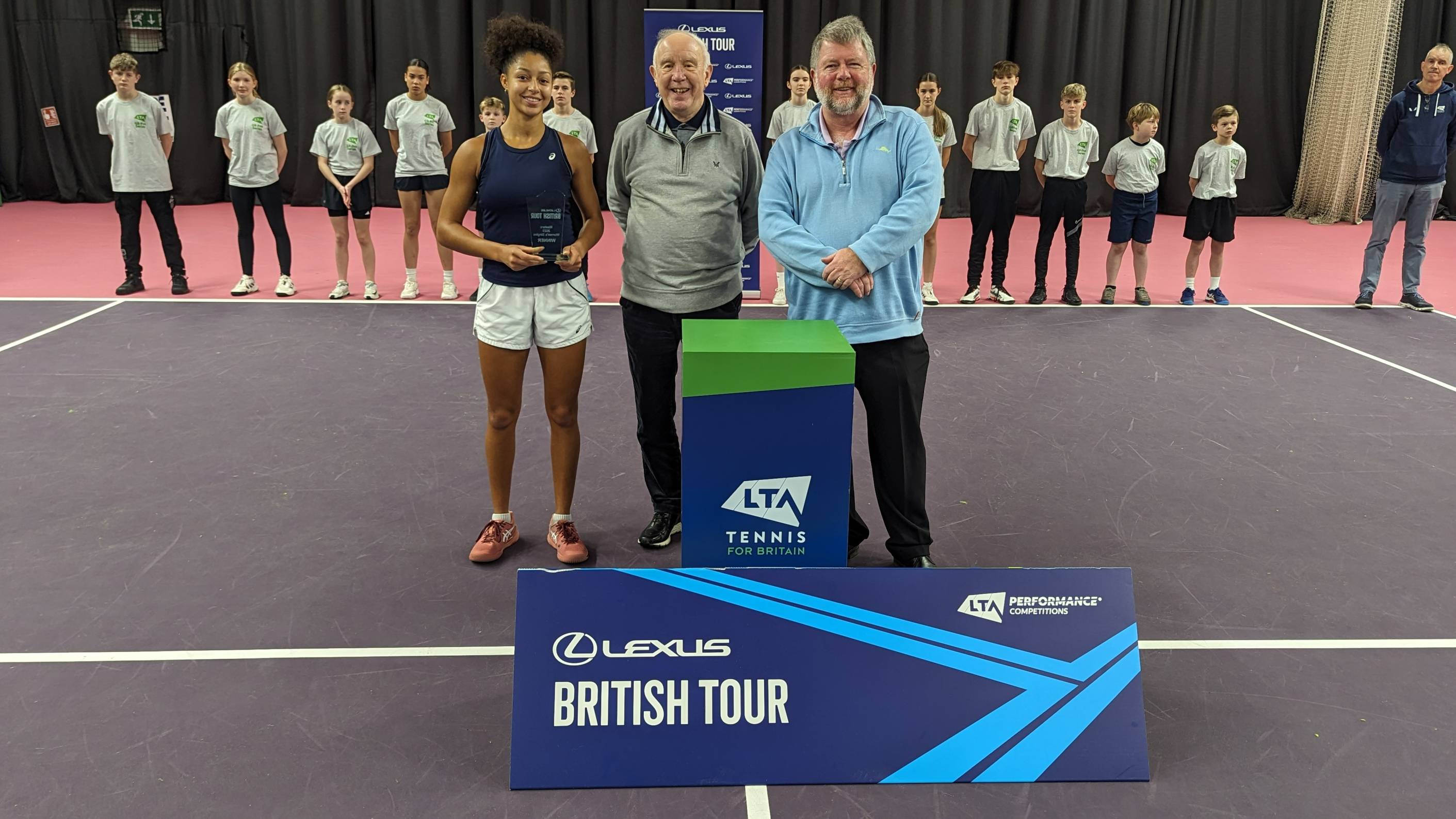 Ranah Stoiber Lexus British Tour Masters title at Loughborough