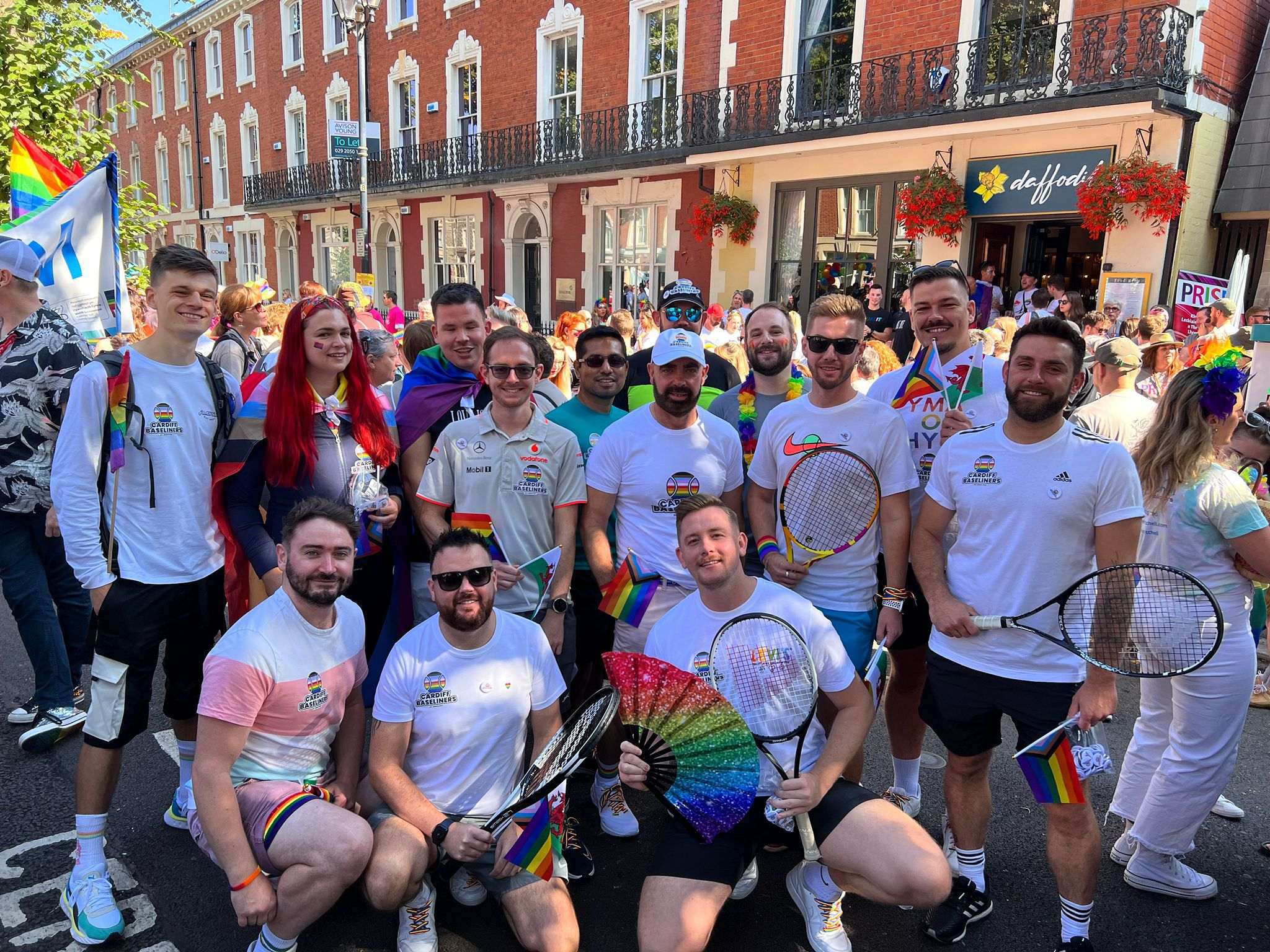 “Sport isn't just for a select group of people” – Neil Roberts of the Cardiff Baseliners LGBTQ+ tennis group discusses the positive impact of tennis on his life