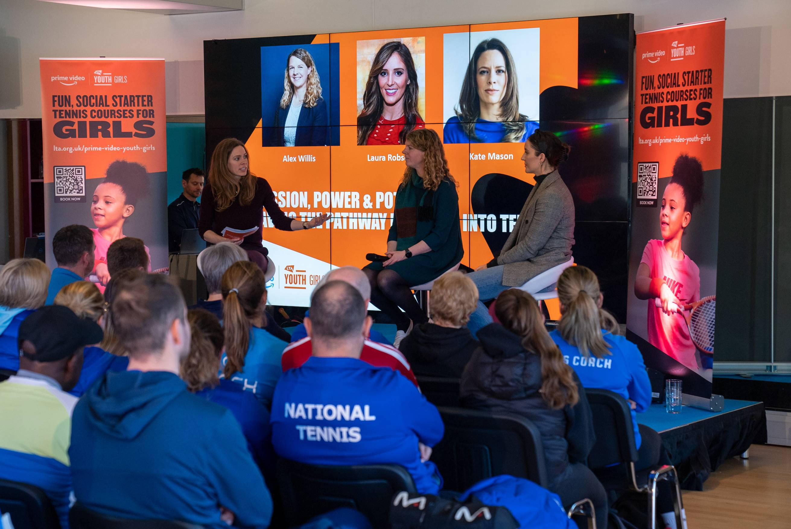 Laura Robson and former world No.5 Daniela Hantuchova break down the barriers for young girls in tennis