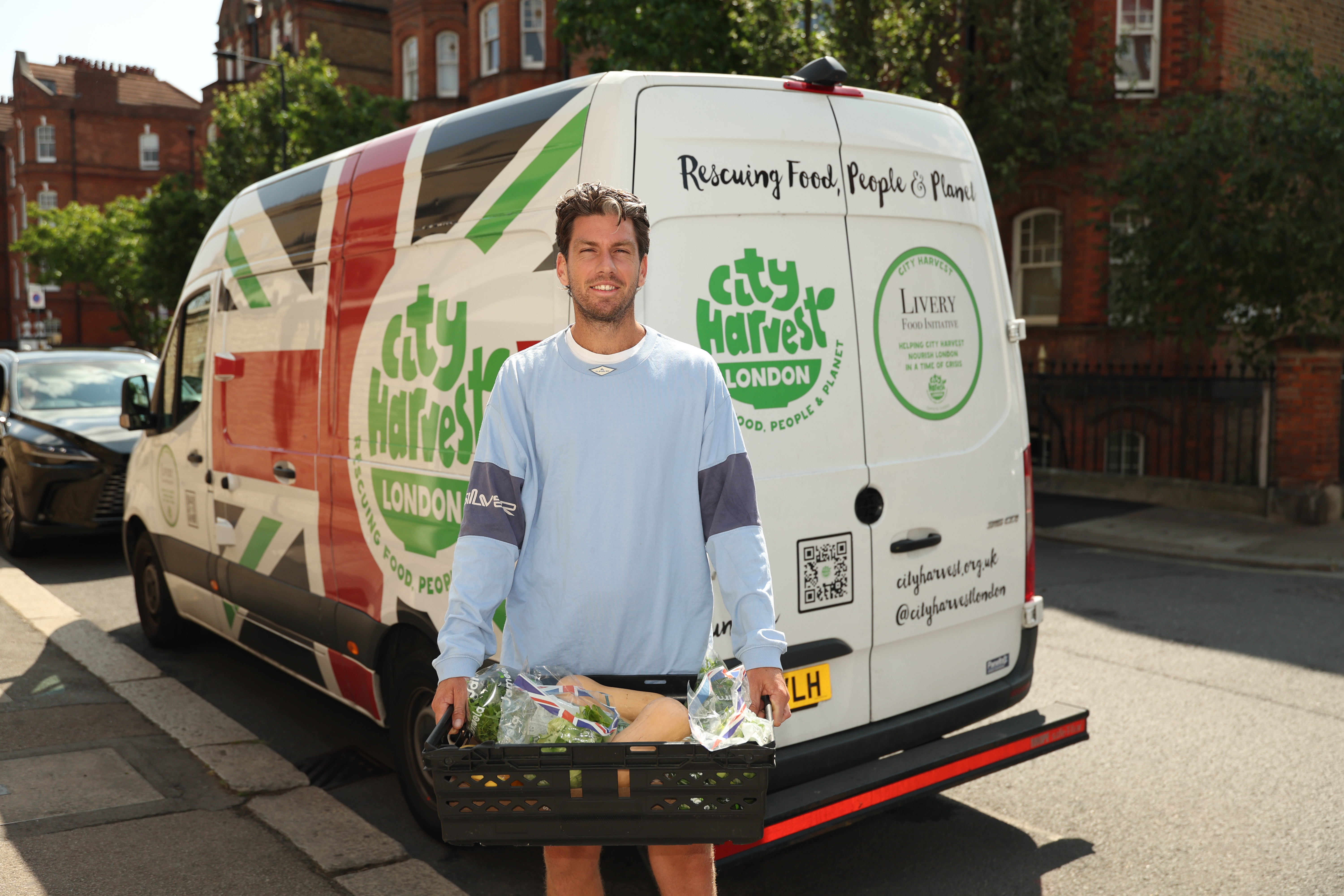 British tennis star Cameron Norrie supports efforts to reduce food waste