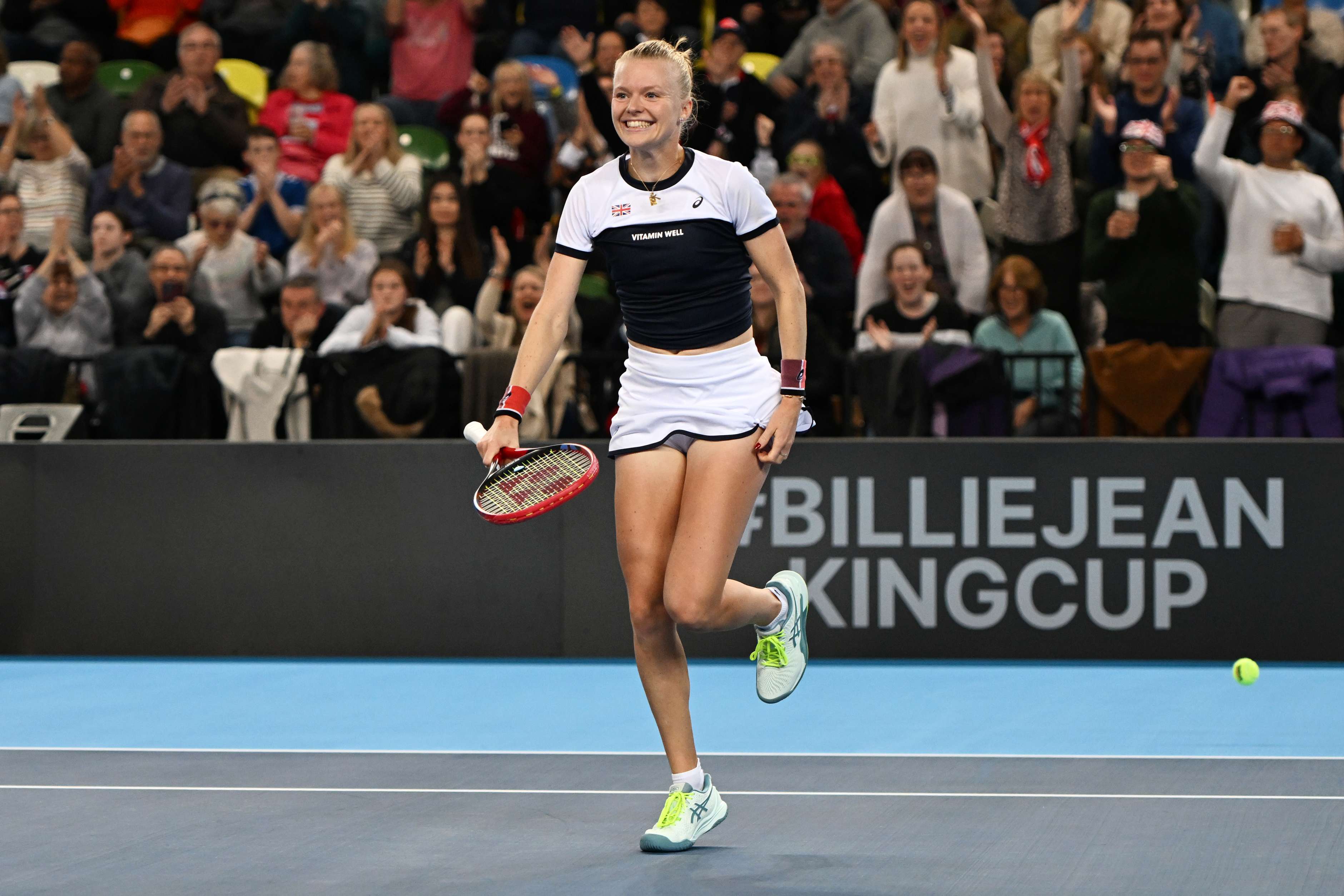 Billie Jean King Cup Play-Offs 2023: Great Britain vs Sweden - Results & updates