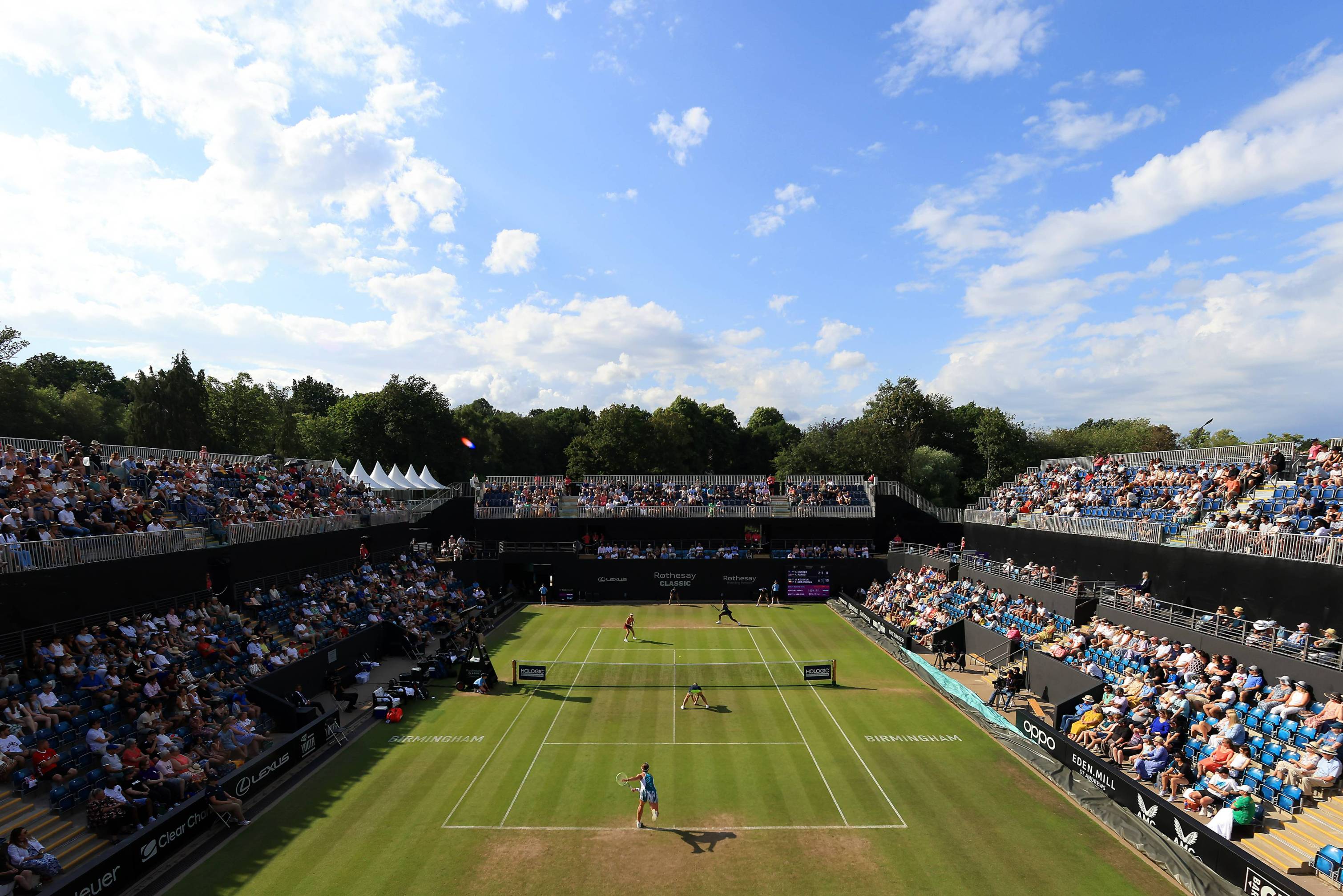 Centre Court at the Rothesay Classic Birmingham