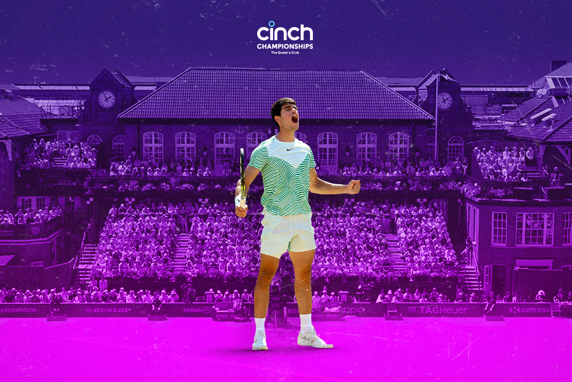 Carlos Alcaraz announced to play at the cinch Championships 2024