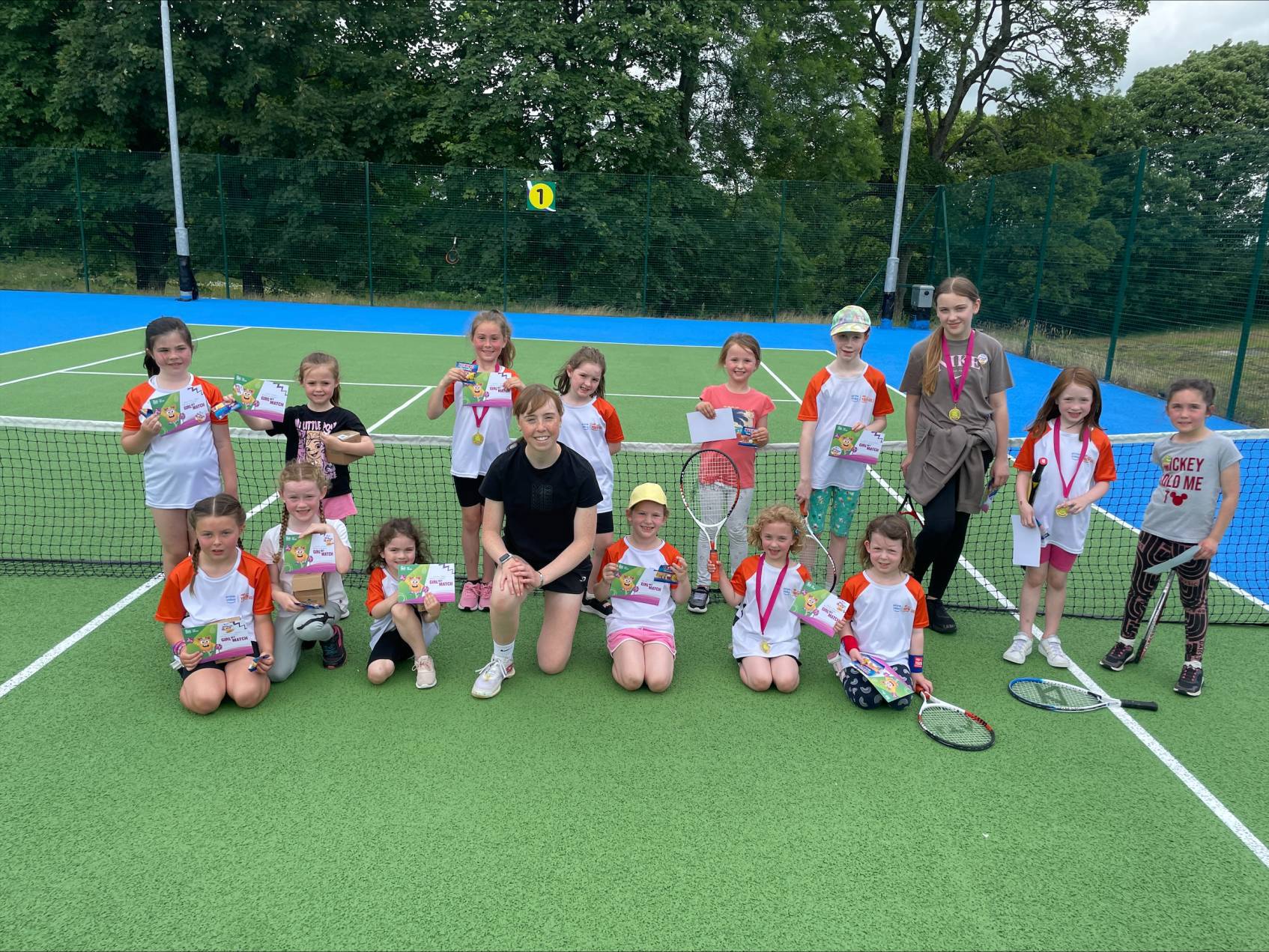 Meet the Scottish tennis prodigy juggling studies with coaching in parks