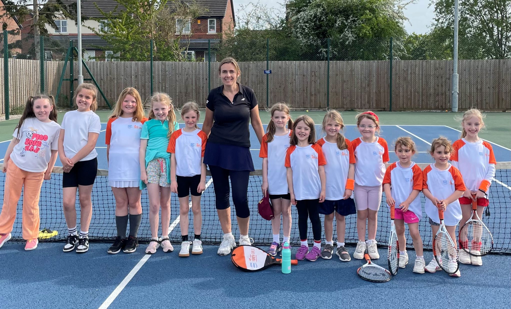 Prime Video LTA Youth Girls Coach inspires young Ukrainian Refugee