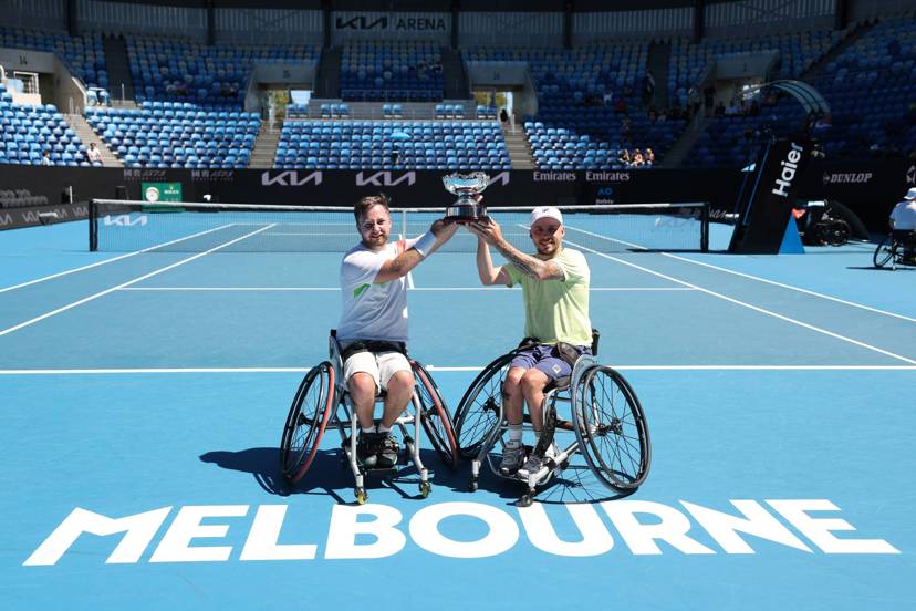 Australian Open 2025: Andy Lapthorne, Alfie Hewett & Gordon Reid earn ...