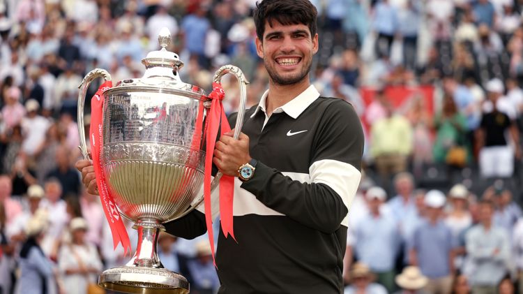 HSBC Championships 2025: Carlos Alcaraz ousts Jiri Lehecka to claim second title at The Queen’s Club