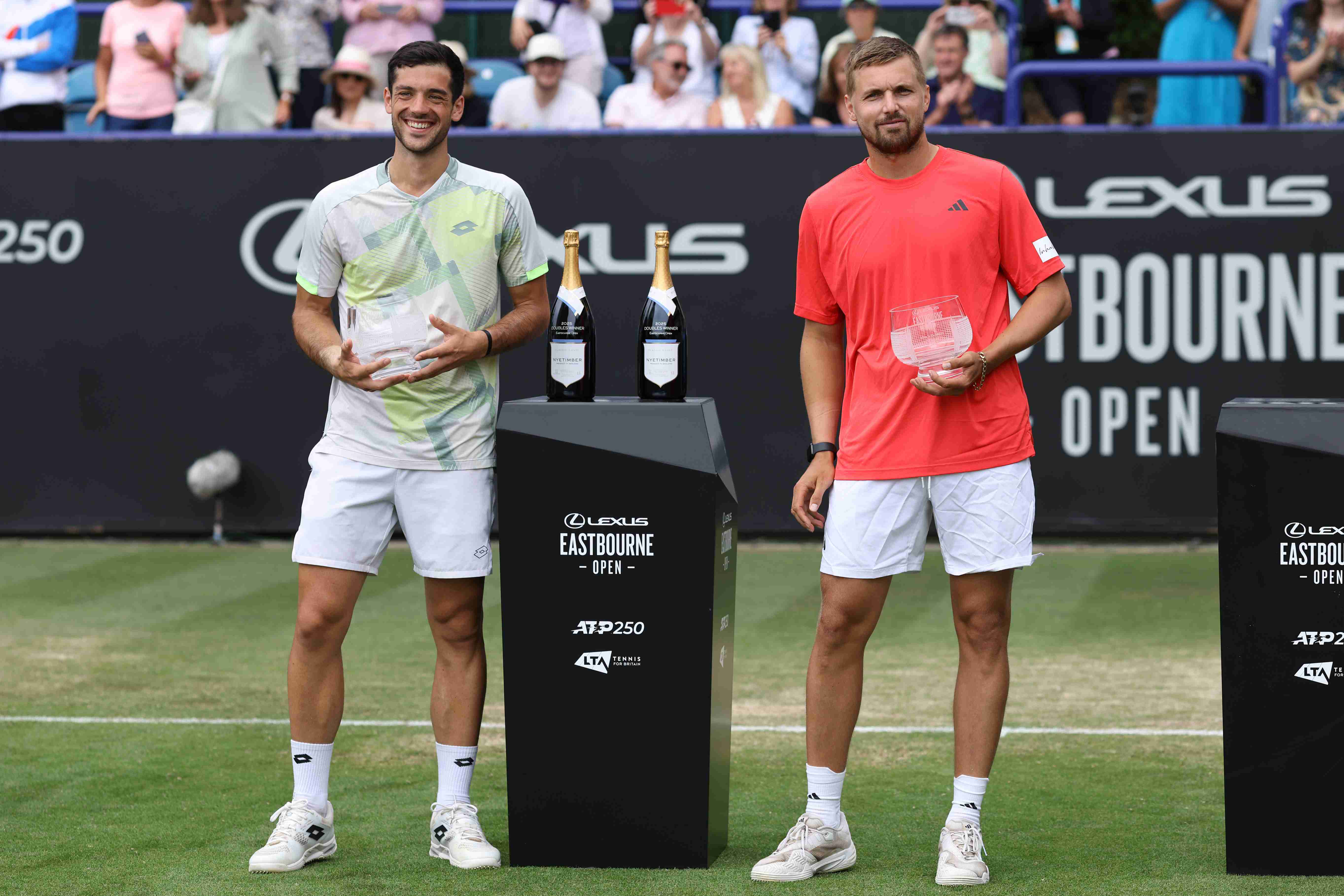 Lexus Eastbourne Open 2025: Julian Cash and Lloyd Glasspool win men’s doubles final to seal back-to-back titles