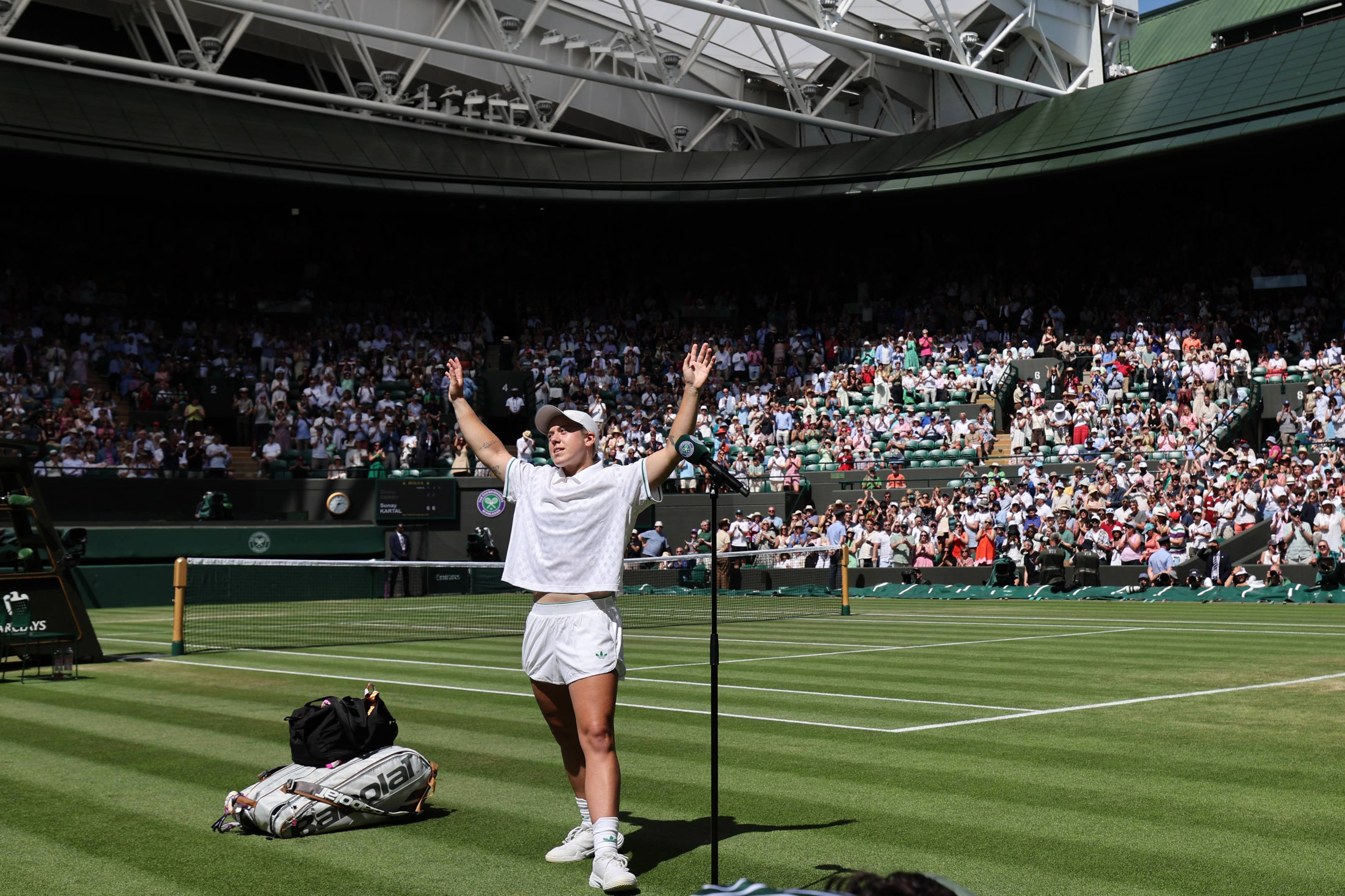 Playing the big moments, an internal drive & family support – how Sonay Kartal reached the Wimbledon fourth round