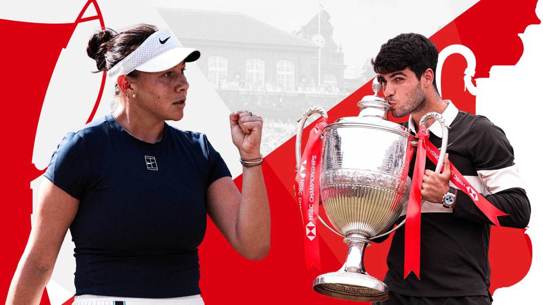Amanda Anisimova and Carlos Alcaraz announced for the 2026 HSBC Championships