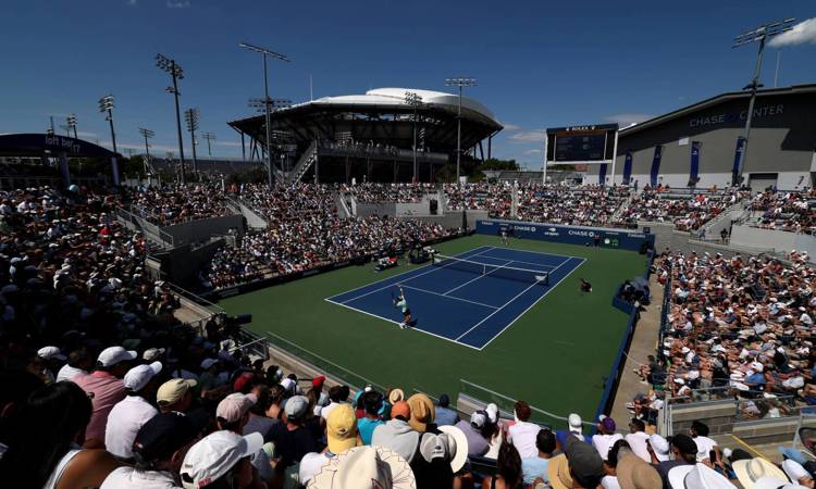Who is playing at the US Open today?