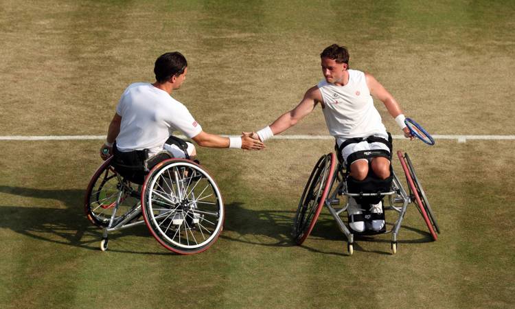 Wimbledon 2026: Alfie Hewett & Gordon Reid reach 10th successive men's wheelchair doubles final