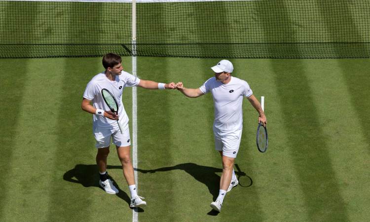 Wimbledon 2026: Henry Patten and Harri Heliovaara battle through second round in three sets
