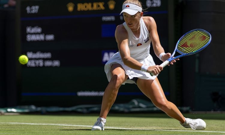 Wimbledon 2026: Katie Swan defeated in second round by 26th seed Madison Keys