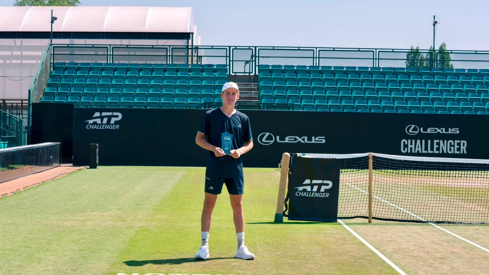 Henry Searle leads British clean sweep as summer grass court tennis season concludes in Nottingham