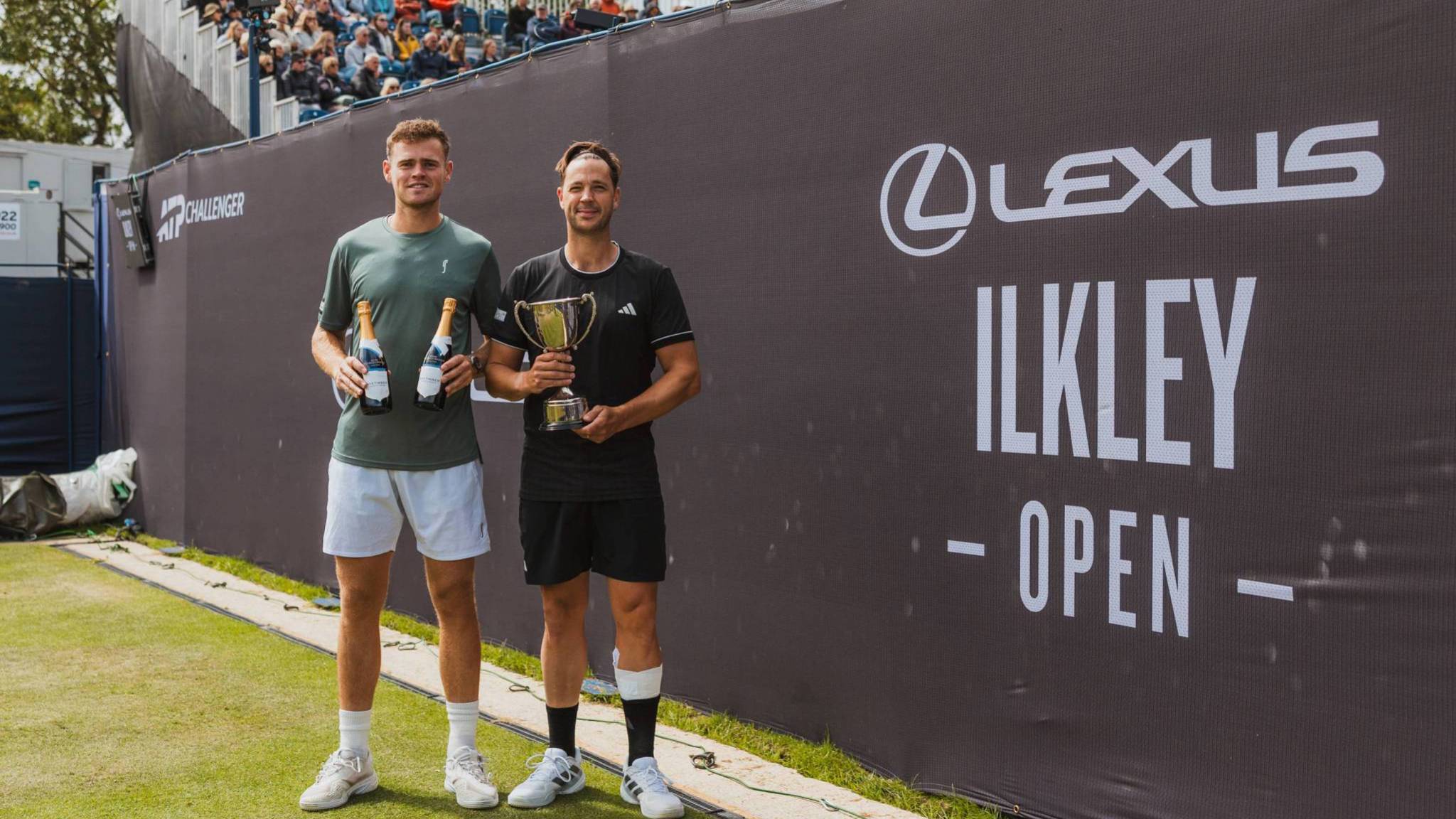 Lexus Ilkley Open 2026: British champions in women’s & men’s doubles