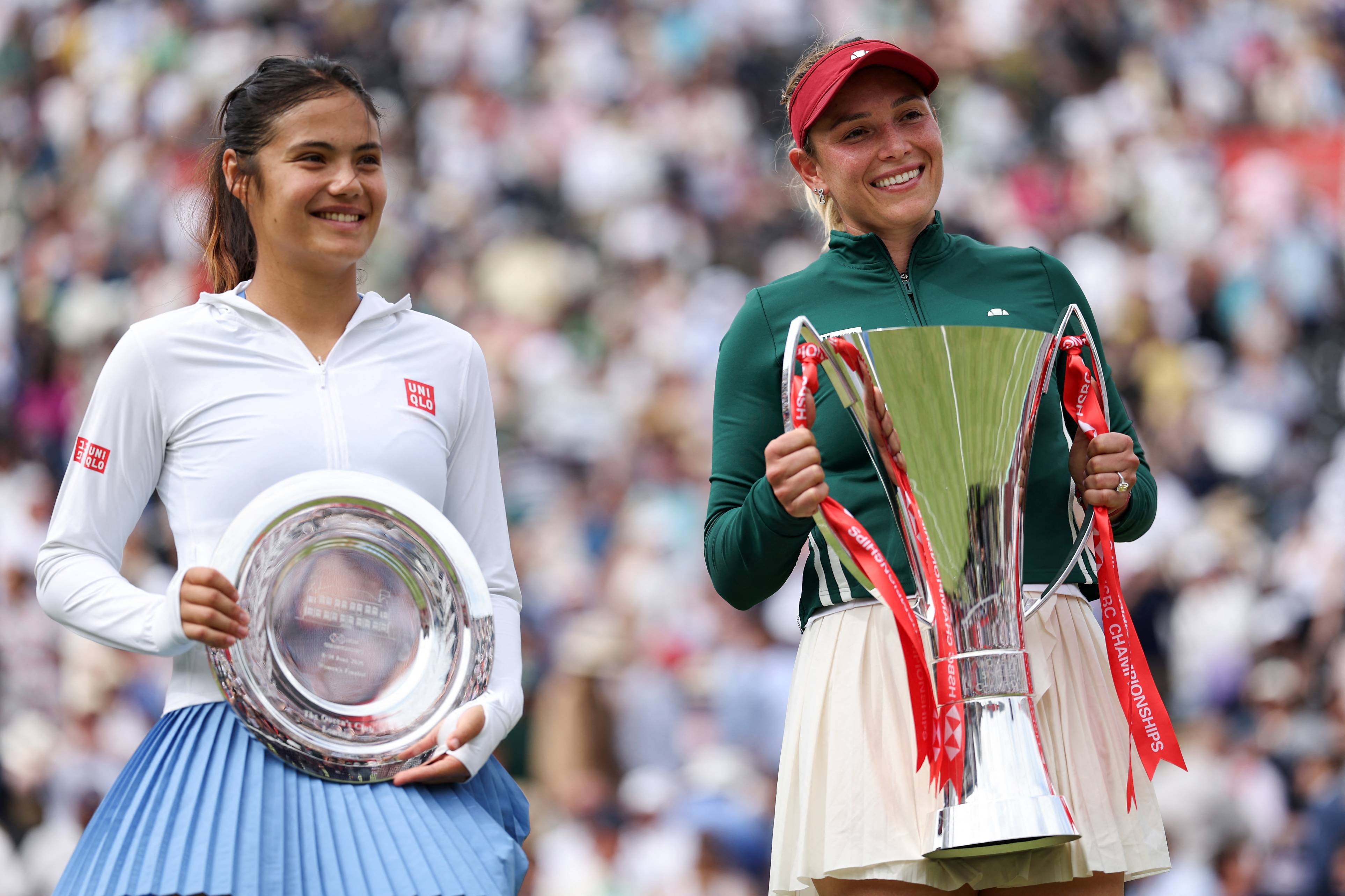 Donna Vekic beats Emma Raducanu in Queen's final